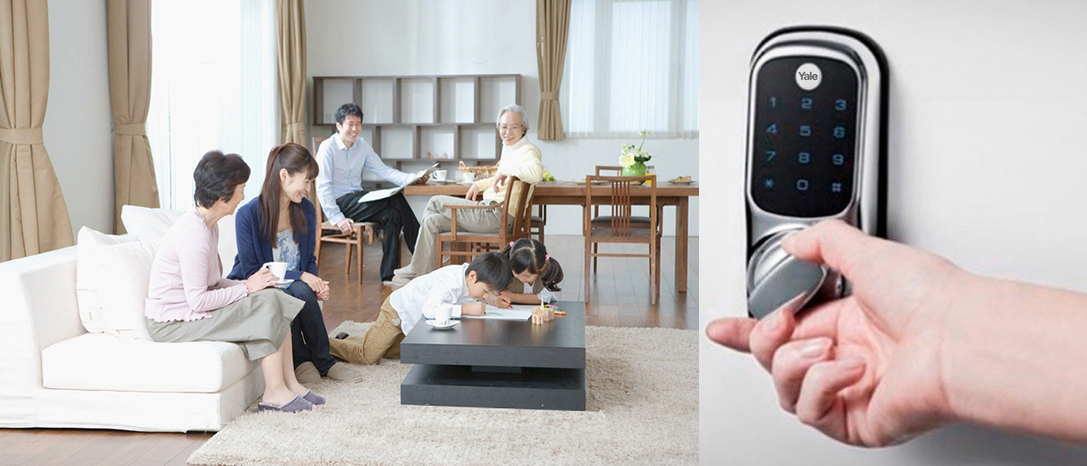 Khóa cửa Assa Abloy, bản lề cửa