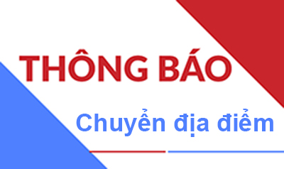 Thông báo chuyển địa điểm