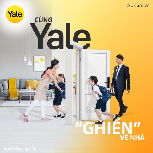 KHÓA CỬA THÔNG MINH YALE CHO CHUNG CƯ 