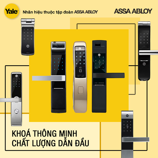 KHÓA CỬA THÔNG MINH CỦA HÃNG YALE